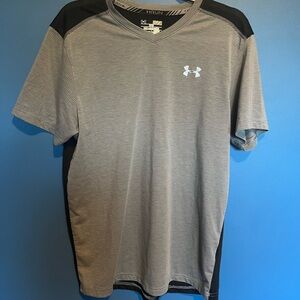 Under Armour Men's Gray Performance Shirt Run